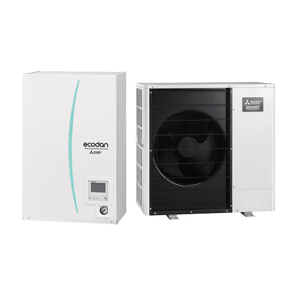 Mitsubishi Electric PUD-SWM100YAA με Hydrobox ERSD-VM2E 10kW Split 3Ph